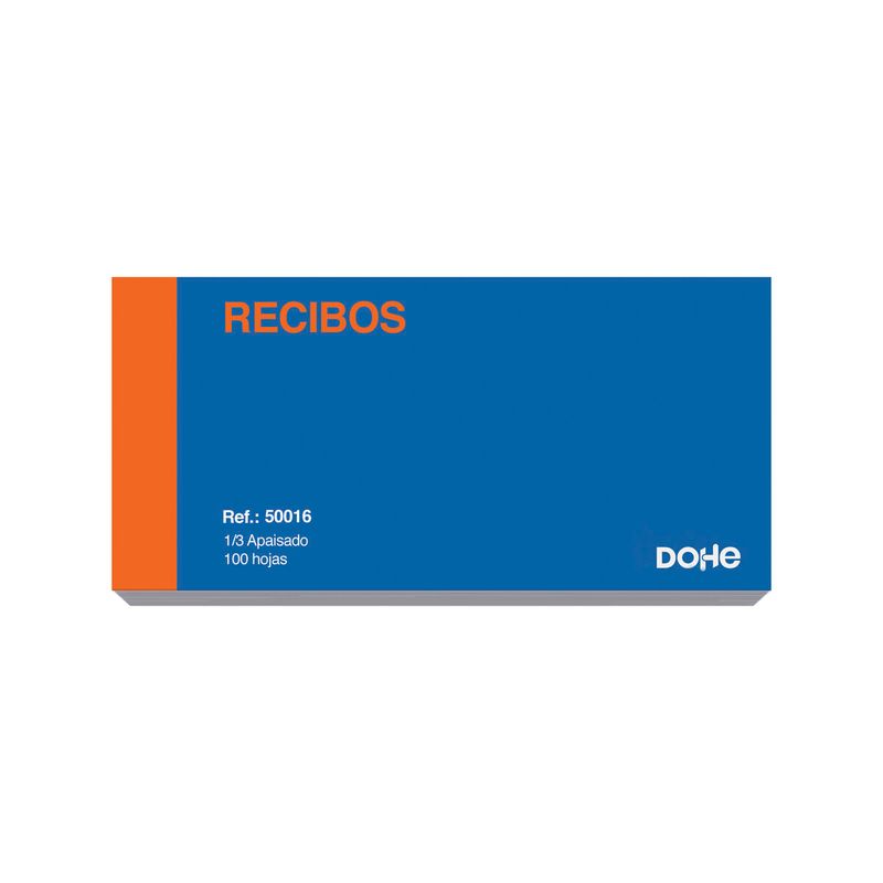 Carti si Birotica - Papetarie - Tipizate nepersonalizate - Registru de chitante DOHE 50016 1/3 10 Piese 100 Frunze - Infinity.ro
