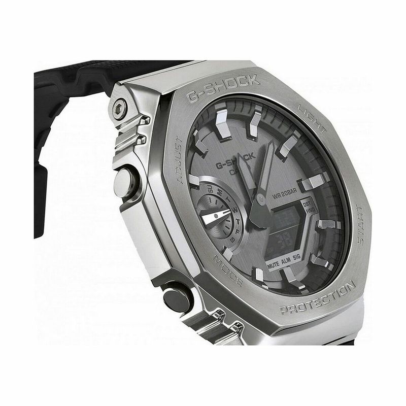 Fashion, accesorii si bijuterii - Barbati - Bijuterii barbati - Ceasuri barbati - Ceas Barbati Casio G-Shock GM-2100-1AER Negru (Ø 40 mm) - Infinity.ro