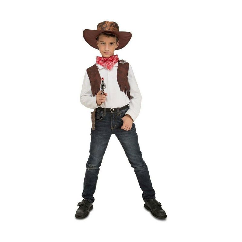 Jucarii, Copii si Bebe - Jucarii si jocuri - Jucarii de rol - Masti si costume copii - Costum Deghizare pentru Copii My Other Me Cowboy (6 Piese),  5-7 ani - Infinity.ro