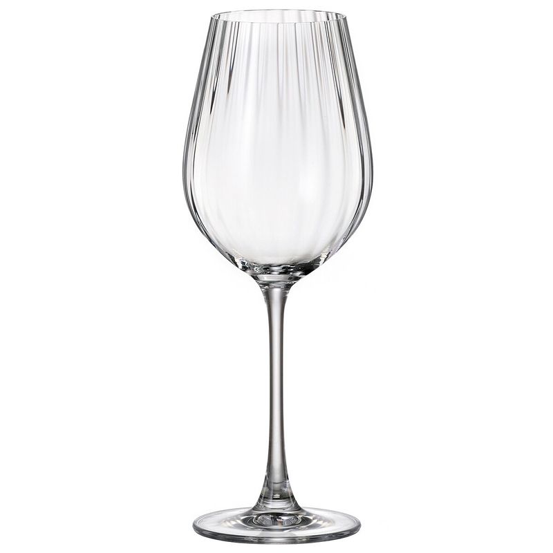 Casa si Gradina - Bucatarie si vesela - Cani si pahare - Pahare - Pahar de vin Bohemia Crystal Optic Transparent 6 Unitati 500 ml - Infinity.ro