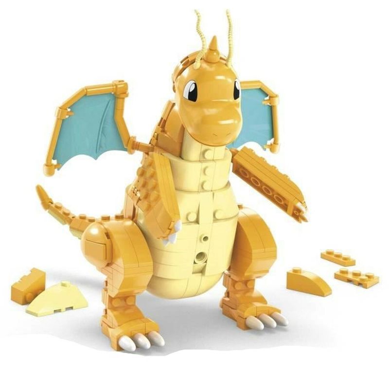 Jucarii, Copii si Bebe - Jucarii si jocuri - Seturi de constructie si cuburi - Seturi de constructie - Set de Constructie Mega Construx Mega Pokémon Dragon 387 Piese - Infinity.ro