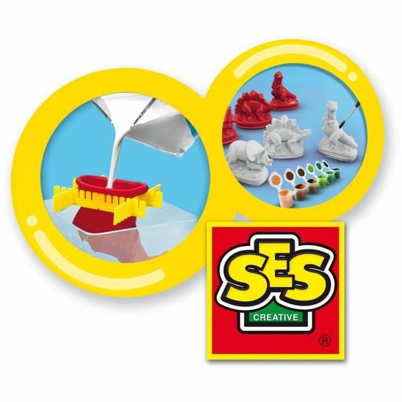 Carti si Birotica - Rechizite - Plastilina - Pasta de modelare SES Creative   Set de modelare Dinozauri - Infinity.ro