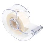 Carti si Birotica - Birotica - Accesorii de birou - Benzi adezive - Suport banda adeziva, model transparent, dimensiuni 25m x 18mm, material plastic - Infinity.ro