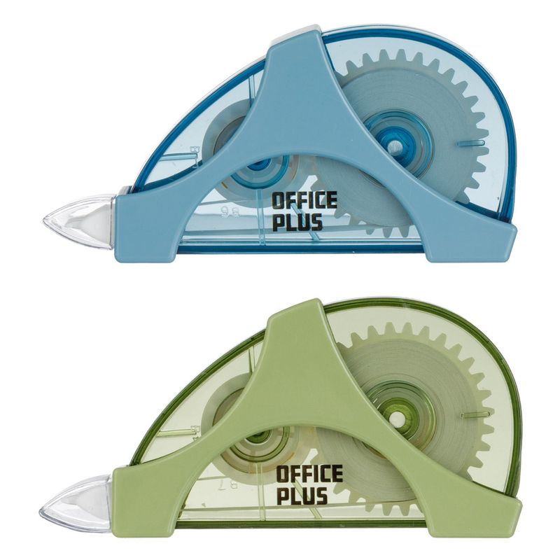 Carti si Birotica - Birotica - Instrumente de scris - Radiere si corectoare - Set benzi corectoare, president, office plus, 8m x 5mm, 2 bucati, multicolor - Infinity.ro