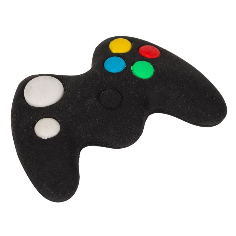 Carti si Birotica - Birotica - Instrumente de scris - Radiere si corectoare - Radiera 3d, model joystick, set 2 bucati, multicolor, 6 x 4cm - Infinity.ro