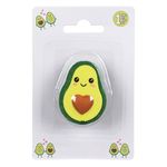 Carti si Birotica - Birotica - Instrumente de scris - Radiere si corectoare - Radiera, avocado, forma zambitoare, 4 x 5 x 1.5 cm - Infinity.ro