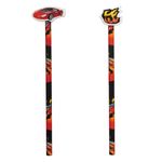 Carti si Birotica - Birotica - Instrumente de scris - Creioane - Set creioane fancy, model masina si flacara, 2 bucati, culoare rosu-negru, cu radiera - Infinity.ro