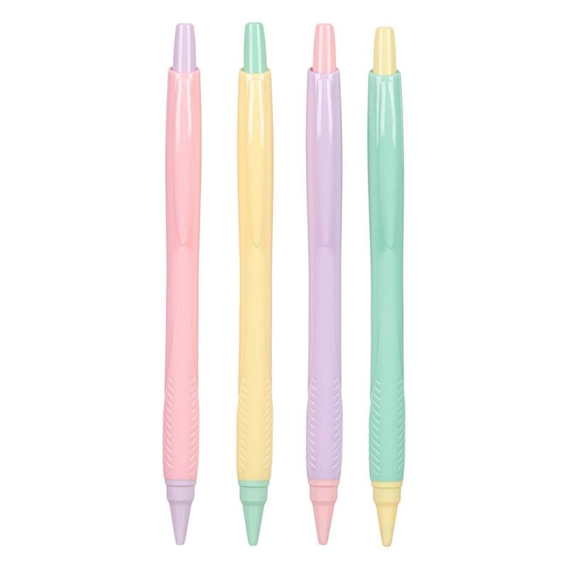 Carti si Birotica - Birotica - Instrumente de scris - Creioane - Creioane mecanice, model pastel, multicolor, 0.7 mm, set 6 bucati, include radiera si mine - Infinity.ro