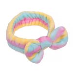 Fashion, accesorii si bijuterii - Femei - Accesorii femei - Accesorii pentru par femei - Bentita par dama, model blana, latime 6cm, multicolor, funda mare - Infinity.ro