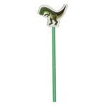 Carti si Birotica - Birotica - Instrumente de scris - Creioane - Set creioane cu radiera dinozauri, 3 bucati, verde - Infinity.ro