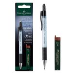 Carti si Birotica - Birotica - Instrumente de scris - Creioane - Creion mecanic faber castell, grip matic, culoare ciel, 0.5mm, radiera incorporata, maner antiderapant - Infinity.ro