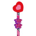 Carti si Birotica - Birotica - Instrumente de scris - Creioane - Set creioane scolare, model fluture si inima, multicolor, 2 bucati - Infinity.ro