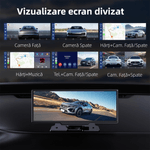 Auto si Moto - Electronice auto - Multimedia auto - Navigatie Multimedia YARCO, 10.26”, Camera dubla 2.5K/1080P, IPS HD, Detasabil, CarPlay/AndroidAuto, BT, FM, AUX, TF card 64GB - Infinity.ro