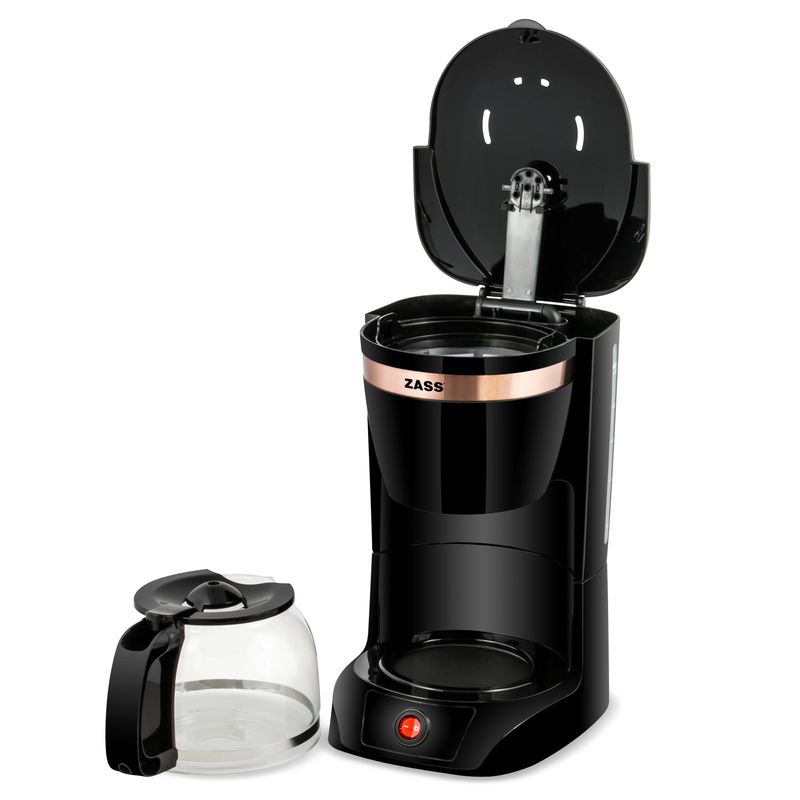Electronice si Electrocasnice - Electrocasnice bucatarie - Preparare bauturi - Cafetiere - Cafetiera ZASS Rose Gold ZCM 20 - Infinity.ro
