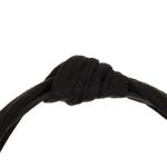 Fashion, accesorii si bijuterii - Femei - Accesorii femei - Accesorii pentru par femei - Bentita par, nod, tesatura, negru - Infinity.ro