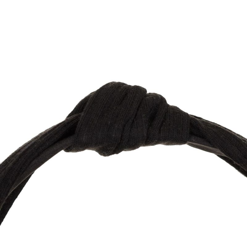 Fashion, accesorii si bijuterii - Femei - Accesorii femei - Accesorii pentru par femei - Bentita par, nod, tesatura, negru - Infinity.ro