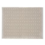 Casa si Gradina - Textile si covoare - Textile bucatarie - Servete si naproane - Suport farfurie, bumbac, dots, franjuri, bej, 42 x 30cm - Infinity.ro