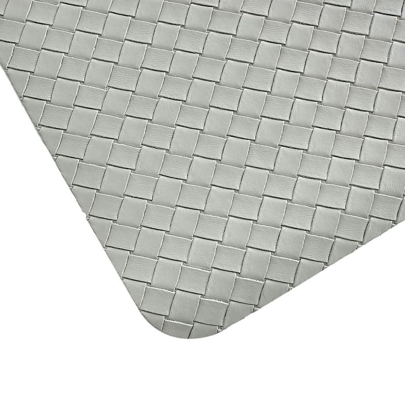 Casa si Gradina - Textile si covoare - Textile bucatarie - Servete si naproane - Suport farfurie, model romburi, dimensiune 45 x 30 cm, compozitie pu-pp, culoare gri - Infinity.ro