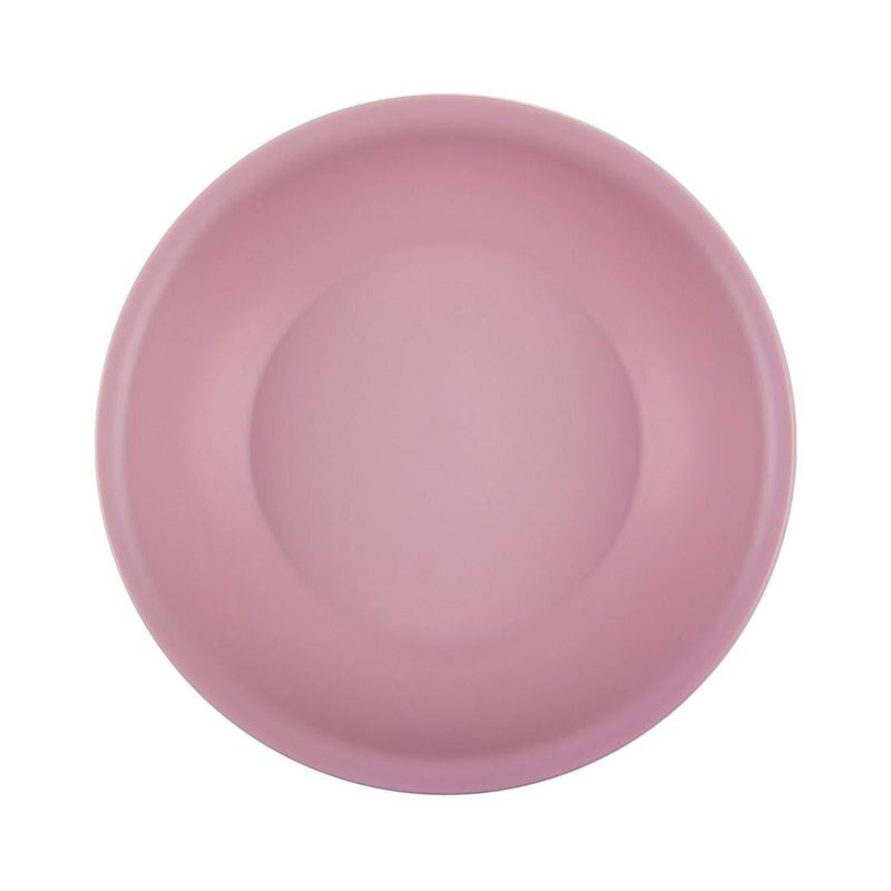 Casa si Gradina - Bucatarie si vesela - Vesela si tacamuri - Farfurii si boluri - Farfurie adanca plastic, roz, diametru 18 cm - Infinity.ro