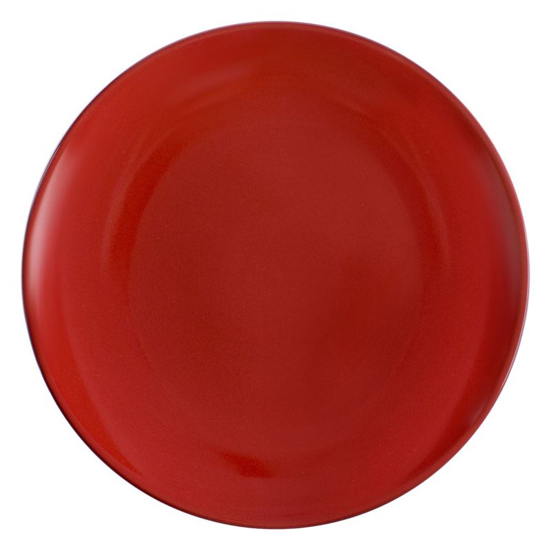 Casa si Gradina - Bucatarie si vesela - Vesela si tacamuri - Farfurii si boluri - Farfurie ceramica, 19 cm, rosu, pentru fructe, potrivita pentru masina de spalat vase si cuptorul cu microunde - Infinity.ro