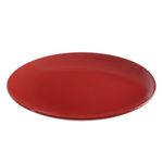 Casa si Gradina - Bucatarie si vesela - Vesela si tacamuri - Farfurii si boluri - Farfurie ceramica, 19 cm, rosu, pentru fructe, potrivita pentru masina de spalat vase si cuptorul cu microunde - Infinity.ro