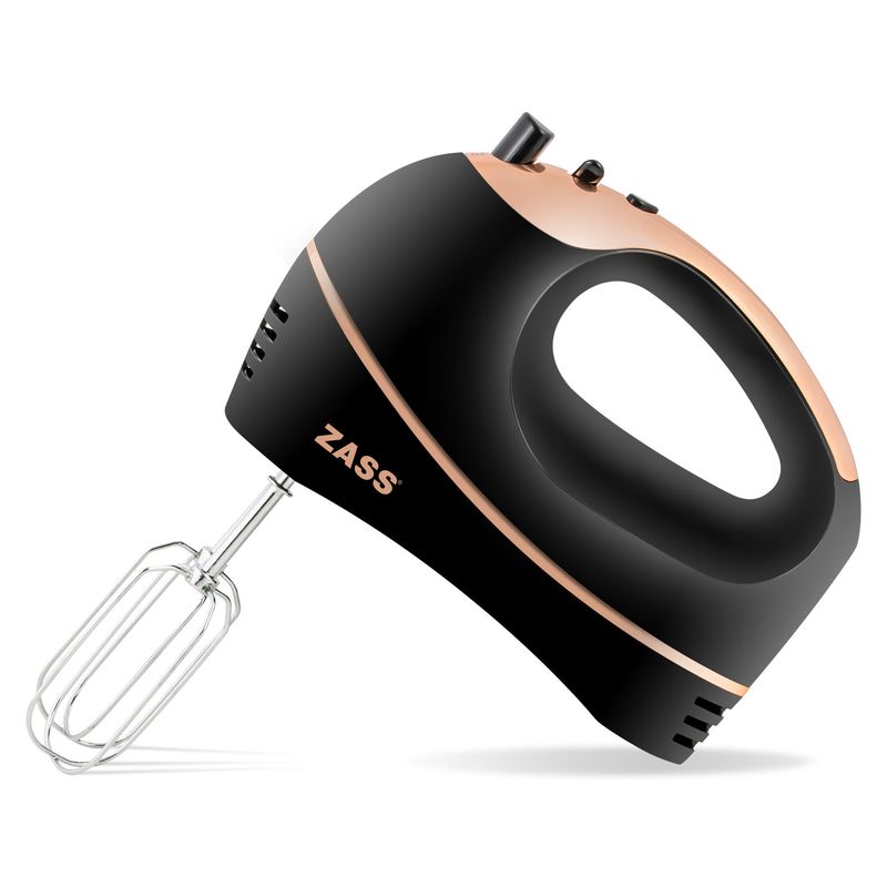 Electronice si Electrocasnice - Electrocasnice bucatarie - Mixere, tocatoare & roboti de bucatarie - Mixere - Mixer de mana ZASS Rose Gold ZHM 20 - Infinity.ro