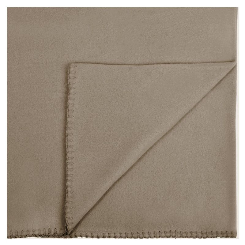 Casa si Gradina - Textile si covoare - Pături și cuverturi - Pături - Patura fleece dubla, gri, 220x 240cm, poliester - Infinity.ro