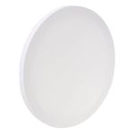 Carti si Birotica - Rechizite - Pictura si desen - Pensule si accesorii pictura - Tablou canvas, rotund, diametru 20 cm, culoare alb, bumbac 100% - Infinity.ro