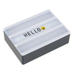 Casa si Gradina - Corpuri si surse de iluminat - Veioze si lampi - Veioze - Lampa magnetica led, model lightbox, 11 x 3.2 x 7.5 cm, plastic, multicolor - Infinity.ro