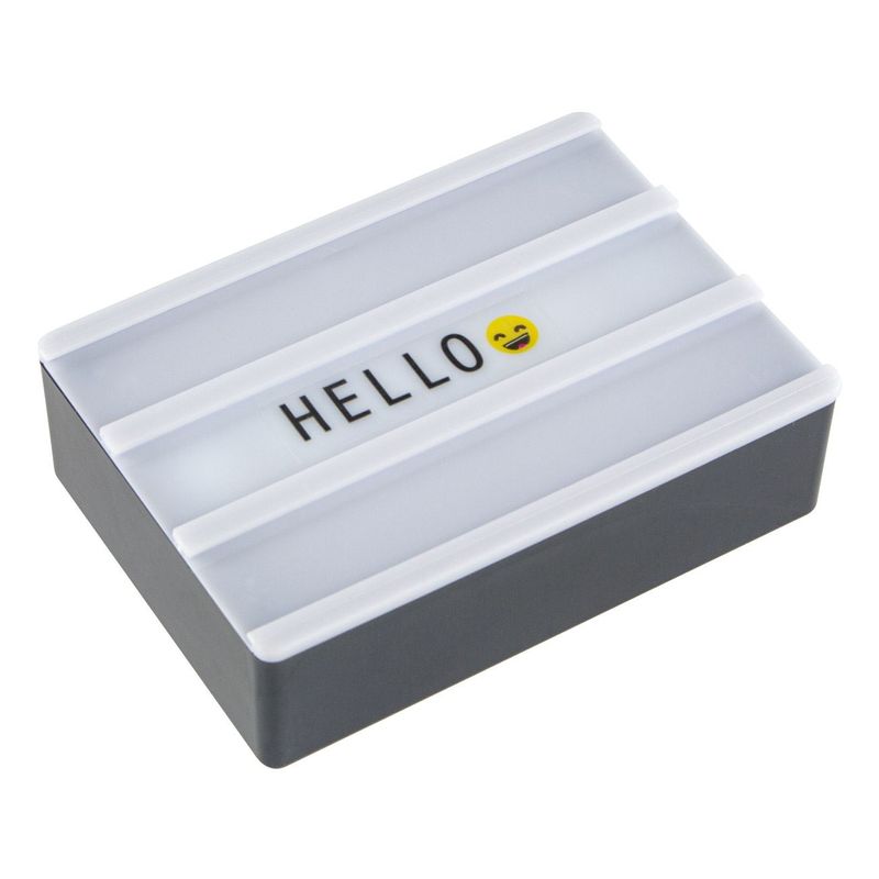 Casa si Gradina - Corpuri si surse de iluminat - Veioze si lampi - Veioze - Lampa magnetica led, model lightbox, 11 x 3.2 x 7.5 cm, plastic, multicolor - Infinity.ro