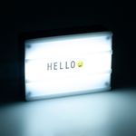 Casa si Gradina - Corpuri si surse de iluminat - Veioze si lampi - Veioze - Lampa magnetica led, model lightbox, 11 x 3.2 x 7.5 cm, plastic, multicolor - Infinity.ro