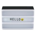 Casa si Gradina - Corpuri si surse de iluminat - Veioze si lampi - Veioze - Lampa magnetica led, model lightbox, 11 x 3.2 x 7.5 cm, plastic, multicolor - Infinity.ro