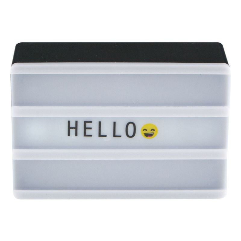 Casa si Gradina - Corpuri si surse de iluminat - Veioze si lampi - Veioze - Lampa magnetica led, model lightbox, 11 x 3.2 x 7.5 cm, plastic, multicolor - Infinity.ro