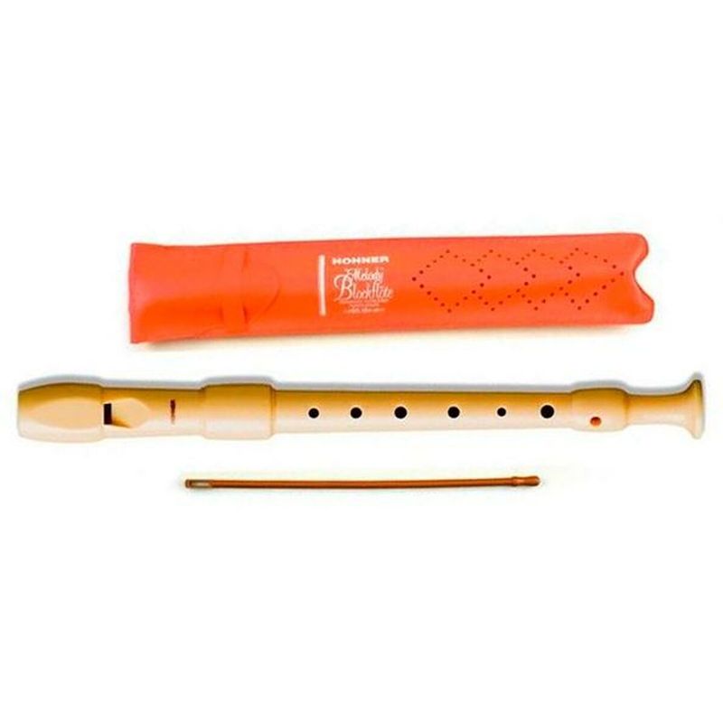 TV, Audio-Video si Foto/Instrumente muzicale/Instrumente clasice - Flaut Dulce Hohner B9516 Plastic Maro Deschis - Infinity.ro