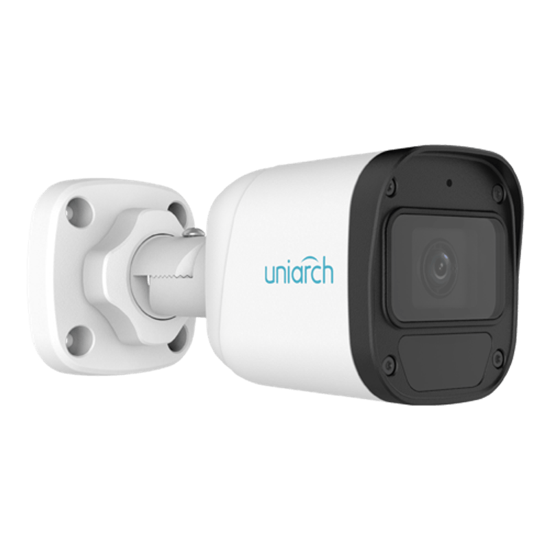 Casa si Gradina - Electrice - Smart Home - Camere de supraveghere - Camera IP 2MP, lentila 2.8mm, IR 30m, Microfon integrat - Uniarch IPC-B122-APF28-ECO - Infinity.ro