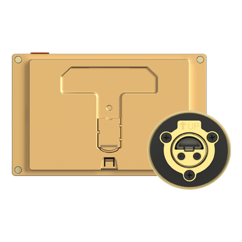 Casa si Gradina - Electrice - Smart Home - Accesorii control acces si supraveghere - Vizor electronic smart, Wi-Fi, FullHD 1080P, monitor 4.3 inch, acumulator 2200mAh, Auriu - EZVIZ CS-HP2-Golden - Infinity.ro