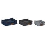 Petshop - Accesorii petshop - Culcusuri si custi - Culcusuri si saltele - Pat pentru animale de companie DKD Home Decor Bleumarin Gri deschis Gri inchis 68 x 59 x 20 cm - Infinity.ro