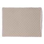 Casa si Gradina - Textile si covoare - Lenjerii de pat - Fete de perna - Fata de perna poliester, model romburi, bej, 70x 50cm - Infinity.ro