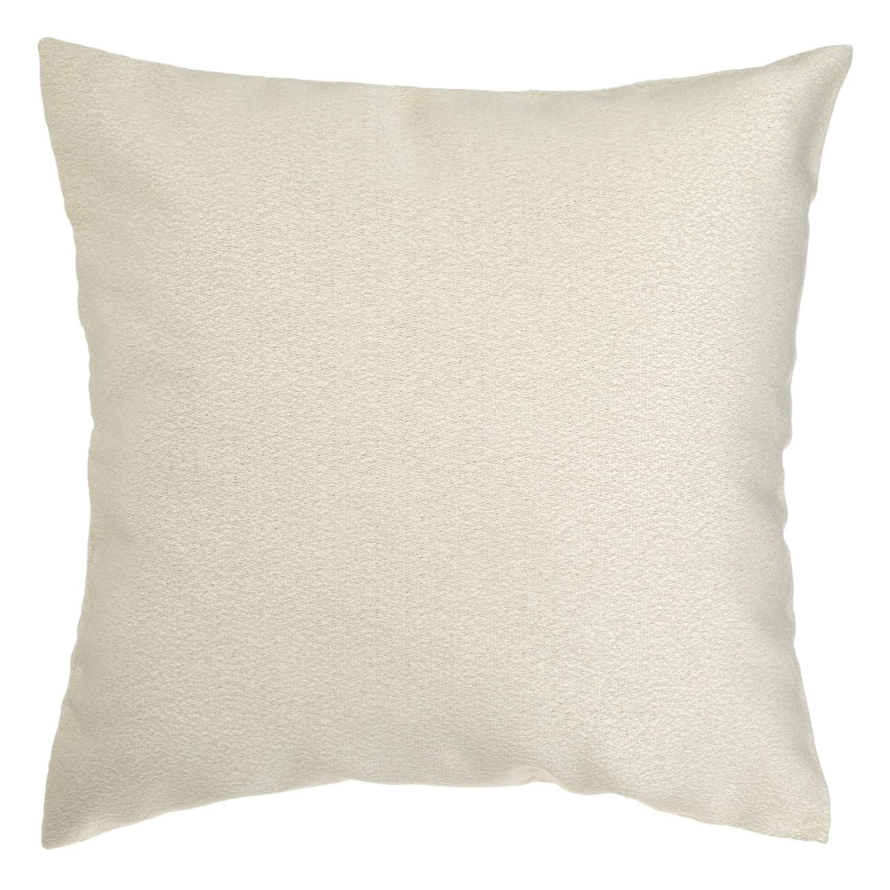 Fata de perna decorativa, model ecru, poliester, 40x 40cm, fermoar