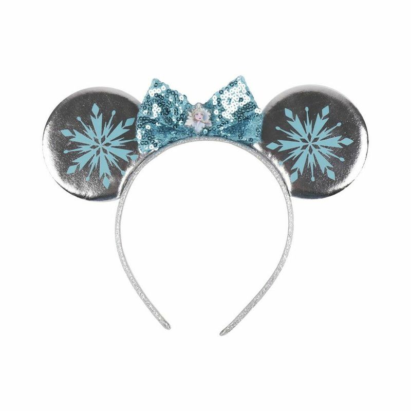 Sport si Outdoor - Echipament Sportiv - Accesorii echipament sportiv - Sepci si bentite sport - Diadema Disney Princess Diadema Disney Argintiu Urechi Frozen - Infinity.ro