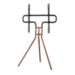 TV, Audio-Video si Foto - Accesorii TV si audio - Suporturi TV - Suport TV Hama "Easel Design", 191 cm (75"), aspect lemn, nuc - Infinity.ro