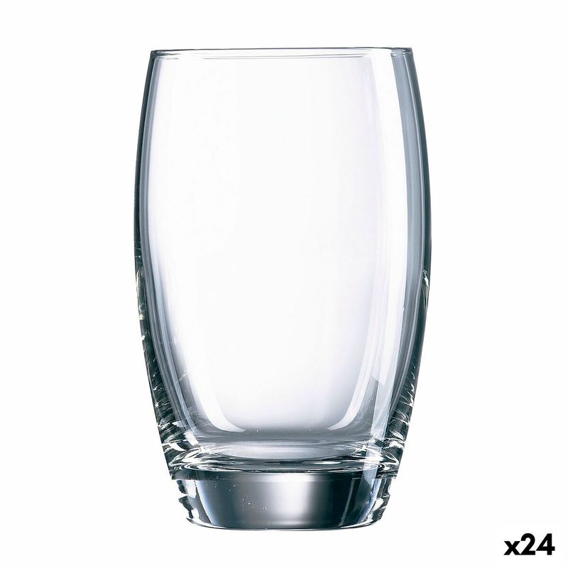 Casa si Gradina - Bucatarie si vesela - Cani si pahare - Pahare - Pahar Luminarc Salto Transparent Sticla 350 ml 24 Unitati - Infinity.ro