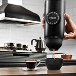 Electronice si Electrocasnice - Electrocasnice bucatarie - Preparare bauturi - Espressoare - Espressor Portabil, Ergonomic, Cafea sau Capsula Nespresso, Adaugare Apa Fierbinte, Pompa 18 Bar, Extractie la Cald/Rece - Infinity.ro