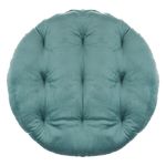 Casa si Gradina - Textile si covoare - Perne si pilote - Perne decorative - Perna scaun decorativa, velvet, rotunda, diametru 40 cm, verde menta - Infinity.ro