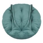 Casa si Gradina - Textile si covoare - Perne si pilote - Perne decorative - Perna scaun decorativa, velvet, rotunda, diametru 40 cm, verde menta - Infinity.ro