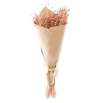 Casa si Gradina - Decoratiuni - Obiecte decorative - Plante artificiale - Buchet decorativ artificial, model seminte, crengute cu boboci roz, inaltime 50cm - Infinity.ro