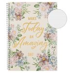 Carti si Birotica - Rechizite - Caiete - Caiete dictando - Caiet dictando a4, make today an amazing day, somon, 3 subiecte, 96 file, coperta moale, spirala - Infinity.ro