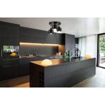 Casa si Gradina - Corpuri si surse de iluminat - Lustre si pendule - Lustra suspendata ADVITI RAMOS AD-LD-6258BE27M, 3 x E27, maxim 60W, negru - Infinity.ro