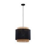 Casa si Gradina - Corpuri si surse de iluminat - Lustre si pendule - Corp de iluminat suspendat ADVITI Lana 380 1p AD-LD-6237BE27T, E27, maxim 60W, negru - Infinity.ro