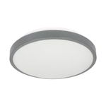 Casa si Gradina - Corpuri si surse de iluminat - Plafoniere, aplice si spoturi - Plafoniera VIRONE SELENE CL/2XE27-10MV/G, 2xE27, max. 2x60W, senzor de miscare, IP54, IK07, metal/plastic, gri - Infinity.ro